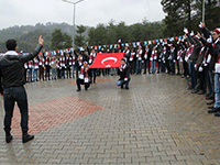 SARIKAMIŞ ŞEHİTLERİ YÜRÜYÜŞÜ ÇOŞKUYLA GERÇEKLEŞTİRİLDİ