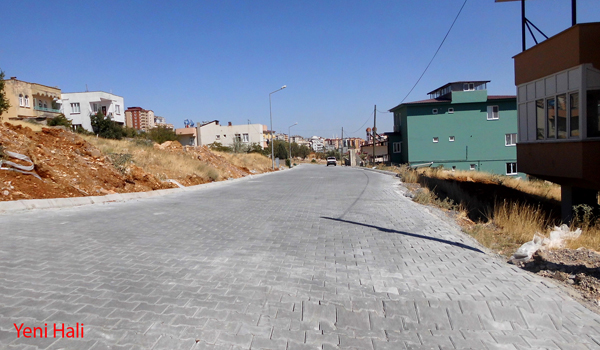 CUMHURİYET SOKAKLARINA PARKE DÖŞENDİ