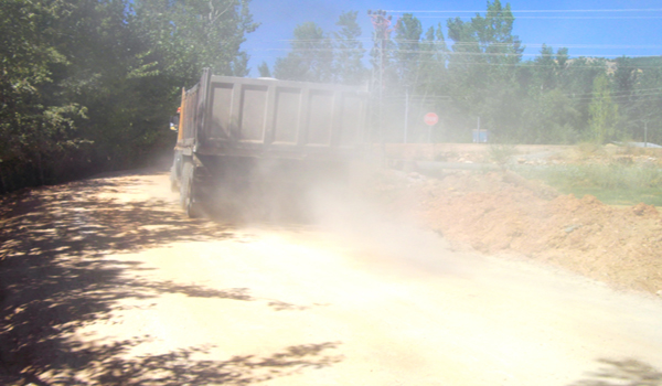 GÖKSUN BELEDİYESİ'NİN KUM OCAĞI ÇİLEYE DÖNÜŞTÜ