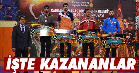 11. ULUSAL KURTULUŞ GÜREŞ TURNUVASI SONA ERDİ