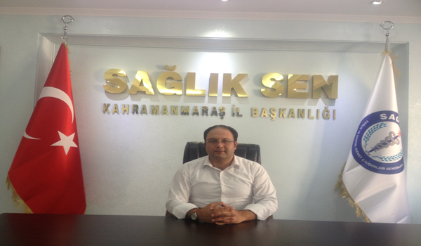 SAĞLIK-SEN KAHRAMANMARAŞ ŞUBE BAŞKANI TOPLU SÖZLEŞME SÜRECİNİ DEĞERLENDİRDİ