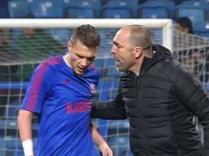 Barış Başdaş'ın bacağı bu hale geldi!