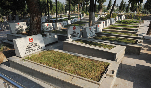 ŞEHİTLİK YENİ ŞEKLİYLE TÖRENLERE HAZIR