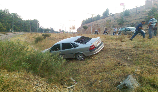 KAHRAMANMARAŞ'TA KAZA; 1 YARALI
