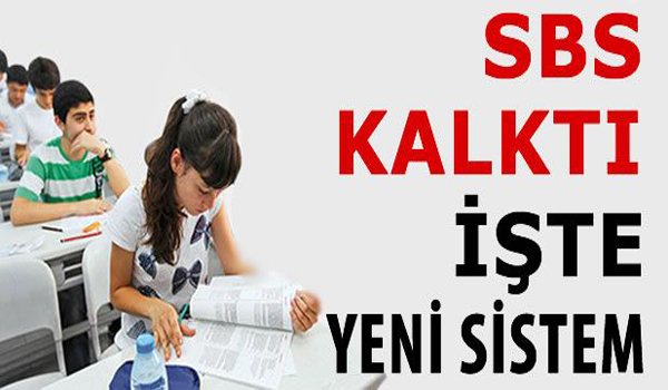 SBS kalktı İşte yeni sistem