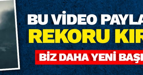 Paylaşım rekoru kıran klip! Cumhurbaşkanı Erdoğan...