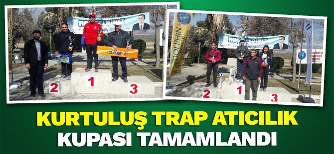 Kurtuluş trap atıcılık kupası tamamlandı