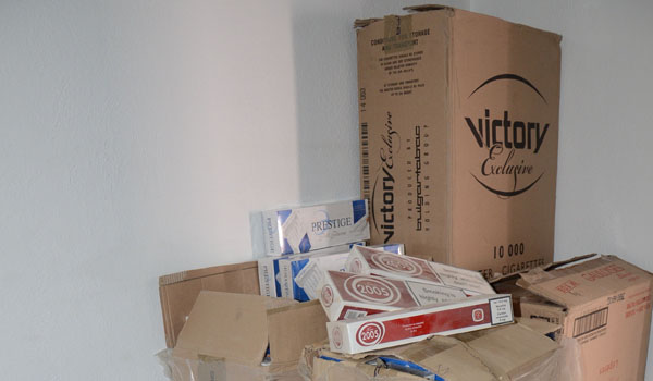 ELBİSTAN'DA 6 BİN 580 PAKET KAÇAK SİGARA ELE GEÇİRİLDİ