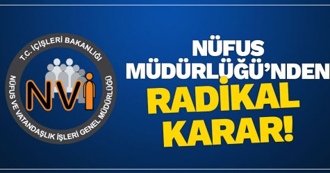 Nüfus müdürlüğü hafta sonları da açık