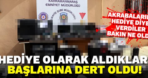 Hediye olarak aldıkları başlarına dert oldu!