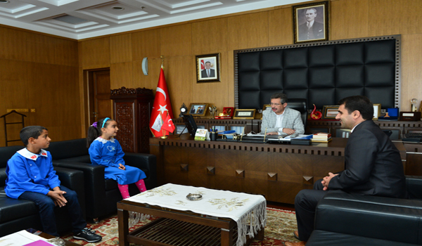ERKENEZ İLKÖĞRETİM ÖĞRENCİLERİNDEN ZİYARET
