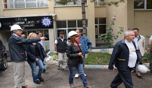 TAŞTEKİN, MADEN SAHALARINI İNCELEDİ