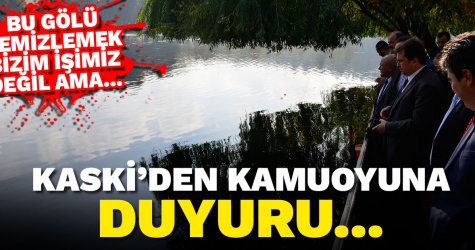 KASKİ’den kamuoyuna saygı ile…