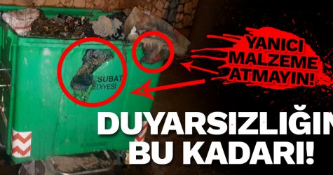 Duyarsızlığın bu kadarı!