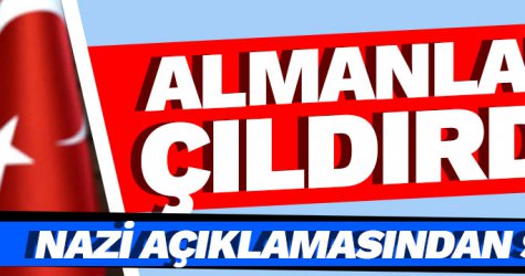 Cumhurbaşkanı Erdoğan’ın ‘NAZİ’ çıkışından sonra Almanlar çıldırdı!