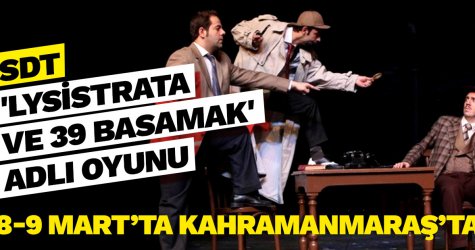 ​SDT 'Lysistrata ve 39 Basamak' adlı oyunu seyirciyle buluşturacak