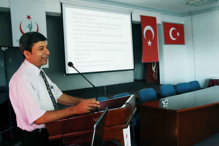 İl Sağlık Müdürlüğü Personellerine KBRN Eğitime Verildi