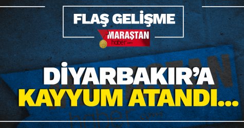 Diyarbakır'a kayyum atandı...