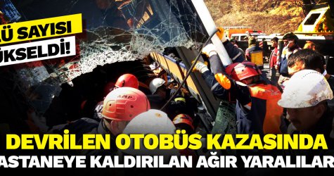 Bursa'da ki kazada ölü sayısı yükseldi!