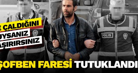 Şofben faresi tutuklandı!