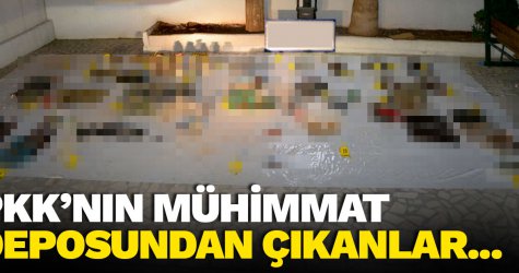 Şırnak’ta PKK’nın mühimmat deposu bulundu