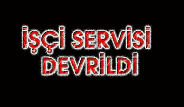 İŞÇİ SERVİSİ DEVRİLDİ