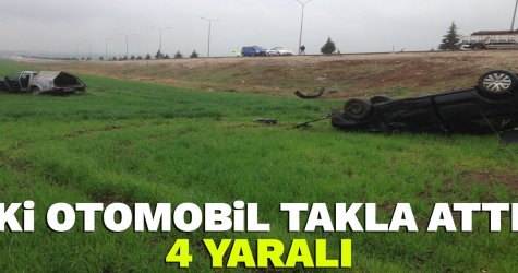 Su birikintisi kazaya neden oldu: 4 yaralı