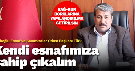 Kendi esnafımıza sahip çıkalım