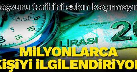 Milyonlarca kişiyi ilgilendiriyor! Başvuru tarihini sakın kaçırmayın