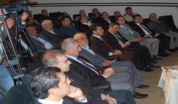 ATALAY, KAHRAMANMARAŞLI GAZETECİLERLE BULUŞTU