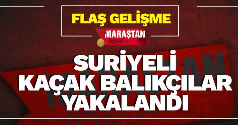 Suriyeli kaçak balıkçılar yakalandı