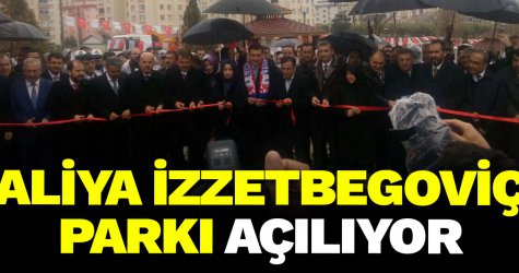 Aliya İzzetbegoviç parkı açılıyor
