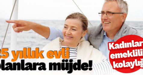 25 yıllık evli olanlara müjde!