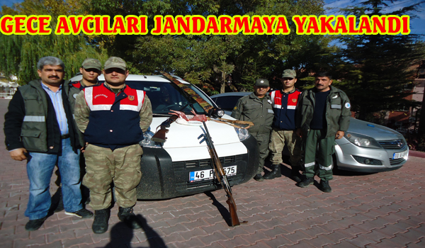 GECE AVCILARI JANDARMAYA YAKALANDI
