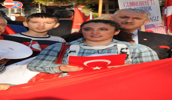 KAHRAMANMARAŞ'TA CUMHURİYET YÜRÜYÜŞÜ