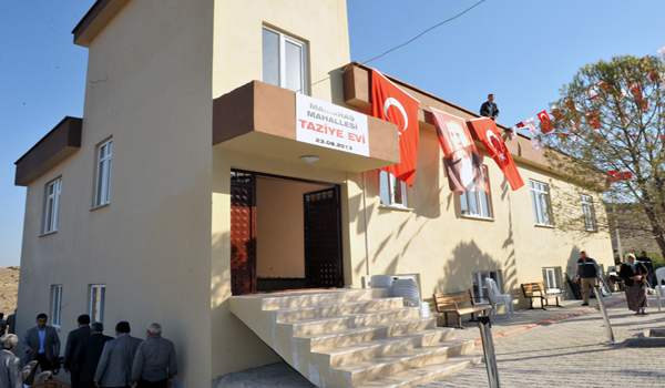 MAMARAŞ TAZİYE EVİ HİZMETE AÇILDI