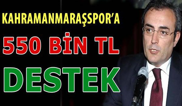 KAHRAMANMARAŞ SPOR A DESTEK