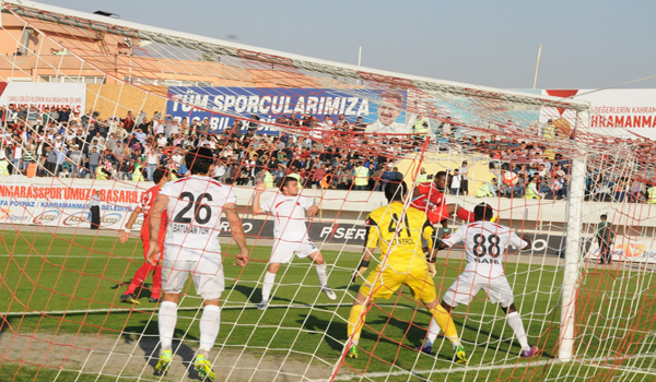 KAHRAMANMARAŞSPOR A.Ş: 4 - TKİ TAVŞANLI LİNYİTSPOR: 1