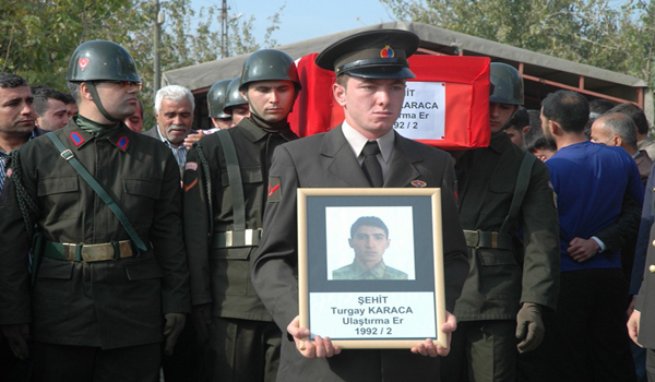 KAHRAMANMARAŞ ASKERİNİ SON YOLCULUĞUNA UĞURLADI