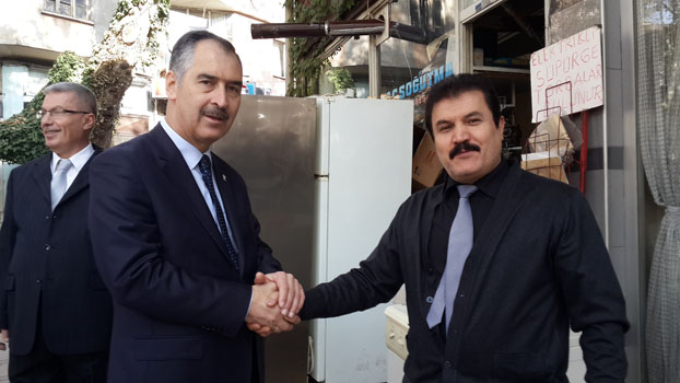 AHMET ARIKAN'DAN ESNAF ZİYARETİ