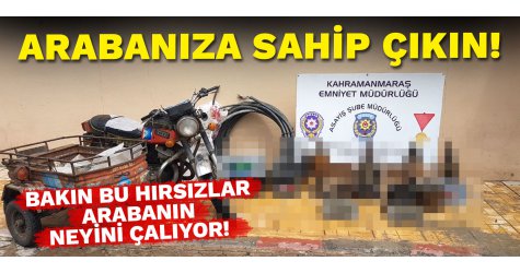 Arabanıza sahip çıkın!