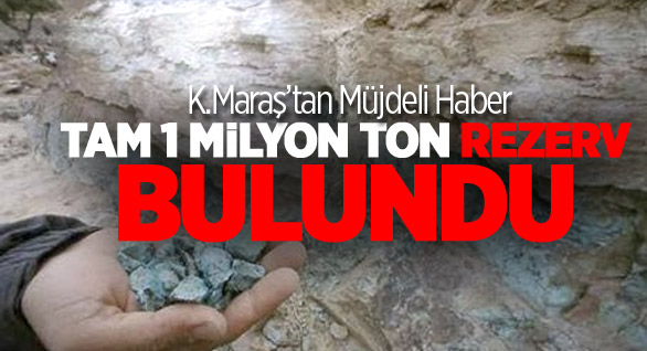 K.Maraş'ta 1 Milyar Ton Bakır Rezervi Bulundu