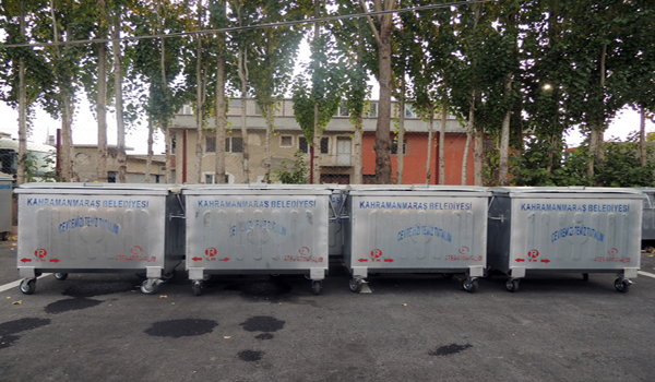 ÇÖP KONTEYNERLERİ YENİLENİYOR