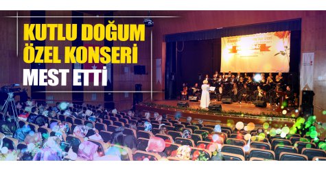 Kutlu doğum özel konseri mest etti