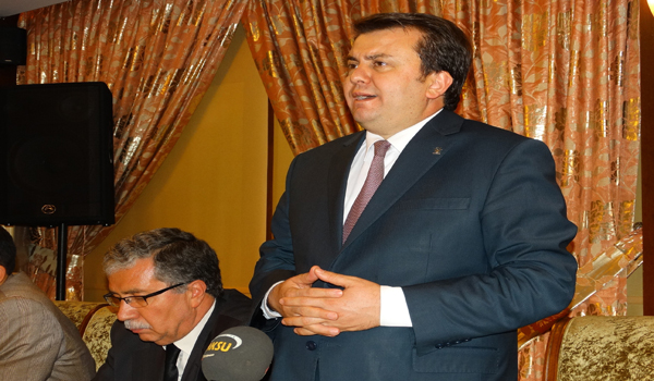 ERKOÇ BASINLA BULUŞTU