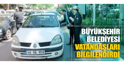 Büyükşehir’den modern dönel kavşak kullanım kılavuzu