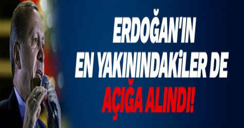 Erdoğan'ın en yakınındakiler de açığa alındı!