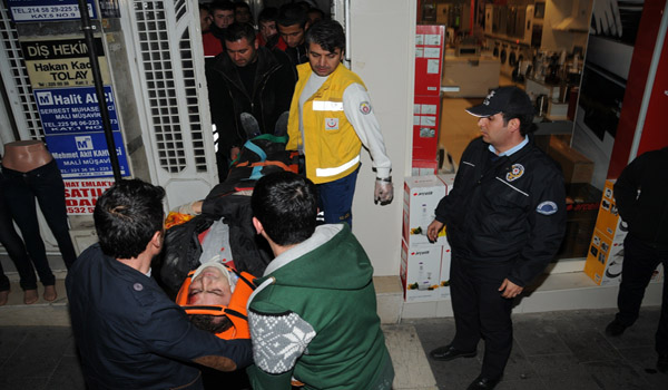 SURİYELİ İŞÇİ ÖLÜMDEN DÖNDÜ