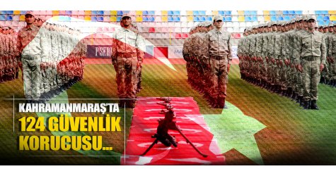 Kahramanmaraş’ta 124 güvenlik korucusu...