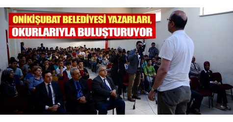Onikişubat Belediyesi yazarları, okurlarıyla buluşturuyor